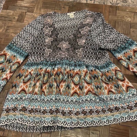 Sundance Stella Bohemian Top Blouse - Picture 3 of 12